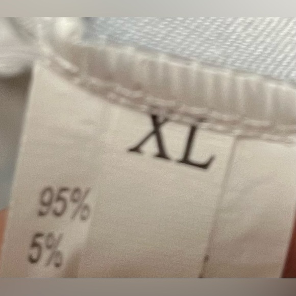 Blue & Gold Geometric Floor Length Dress w/ High Front Slit - Picture 4 of 4